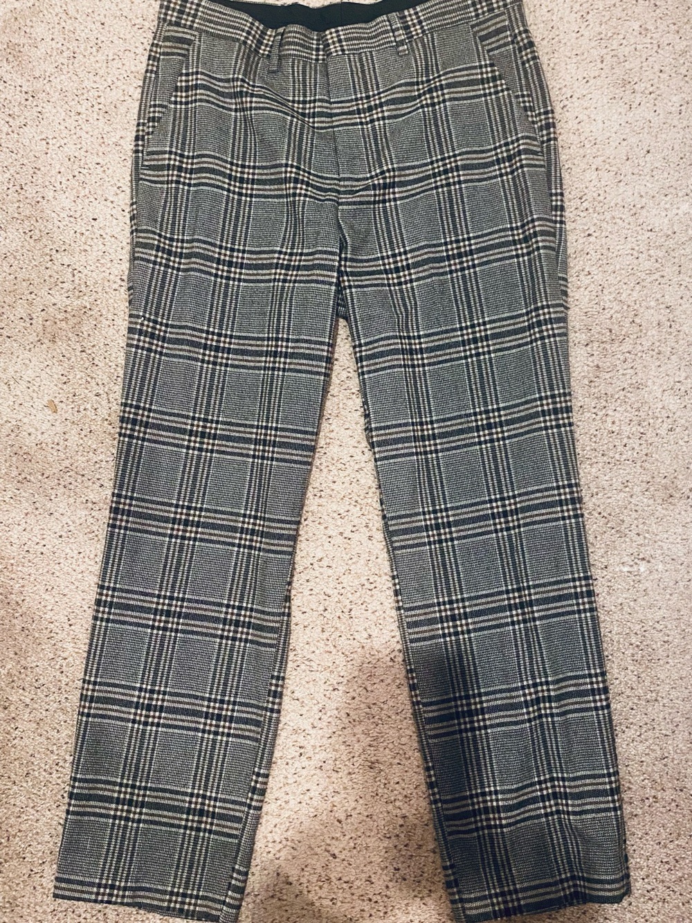 Men’s New Express plaid pants 31/30